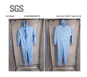 سرتیفکت لباس کلین روم