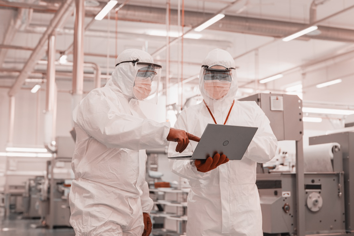 لباس کار اتاق تمیز آنتی استاتیک