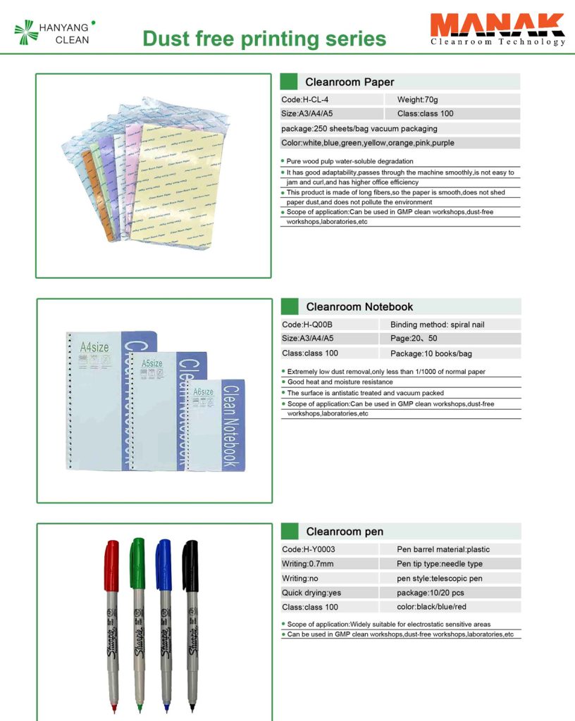 ماناک - کاغذ و خودکار کلین روم