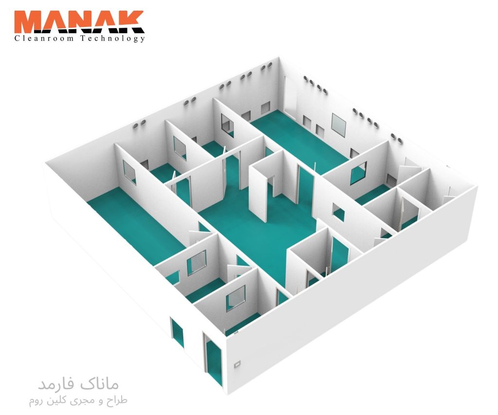 ماناک فارمد طراح و مجری کلین روم